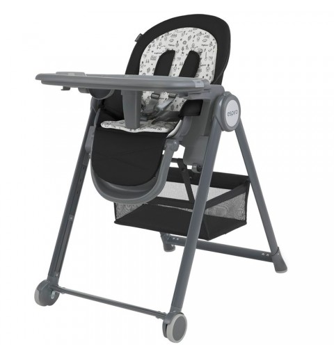 Espiro Penne '24 - krzesełko do karmienia | 110 Black